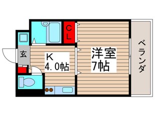 ル－ラル七番館の物件間取画像